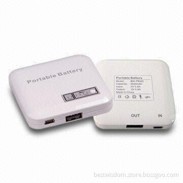 Portable Power Stations for iPhone with 5V DC/0.5A Input and Output Voltage
